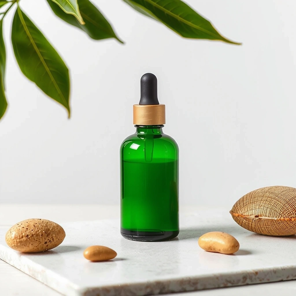 Abstract natural textures with healthy lifestyle elements