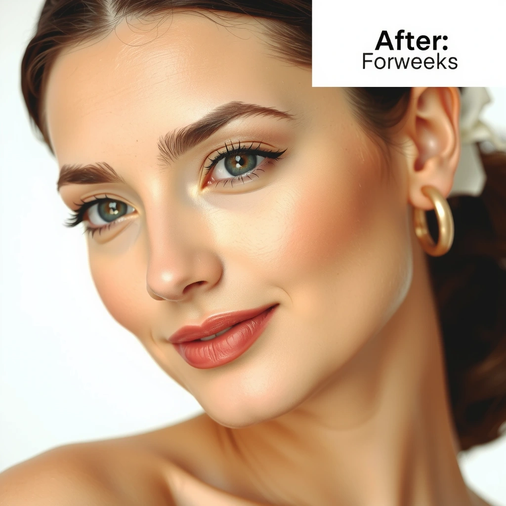 After 8 weeks - radiant transformation